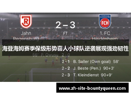 海登海姆赛季保级形势喜人小球队逆袭展现强劲韧性